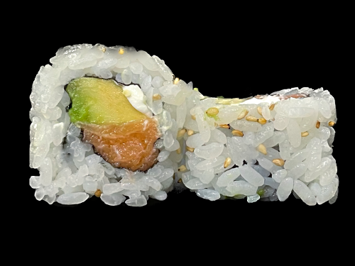 Roll salmon queso