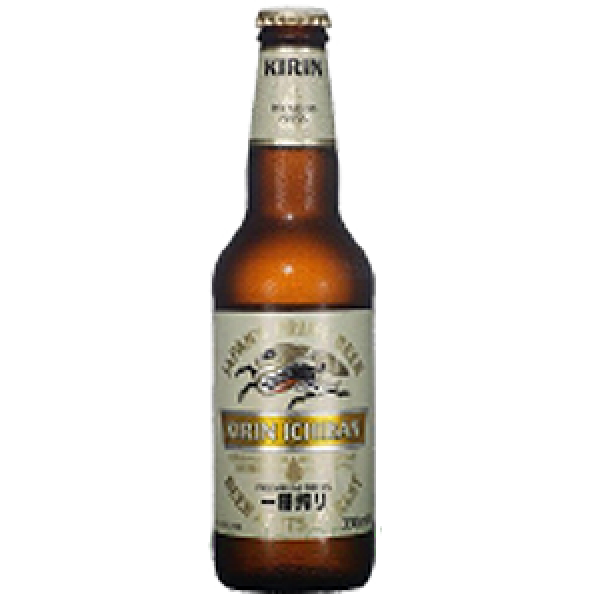 Cerveza japonesa Kirin (botella 33cl)